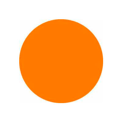 Fluorescent Orange Discs 1" Dia.