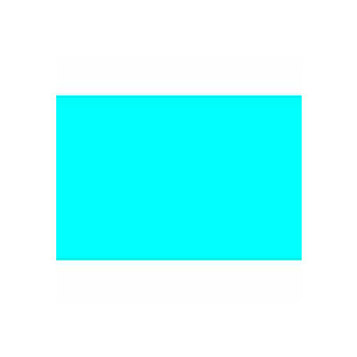 3" x 6" Light Blue Rectangle