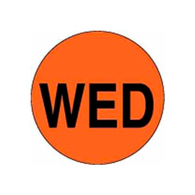 Wed 1" Dia. - Fluorescent Orange / Black