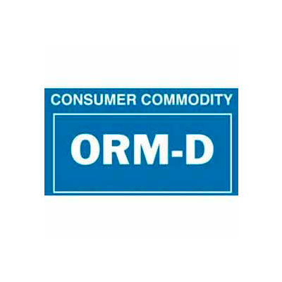 ORM-D 2-1/4" x 1-3/8" - Blue / White
