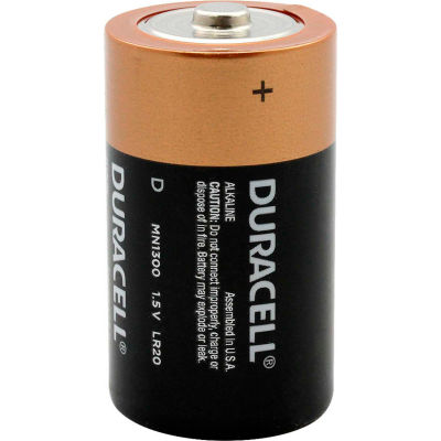 Duracell® Coppertop®  D Batteries W/ Duralock Power Preserve™ - Pkg Qty 12
