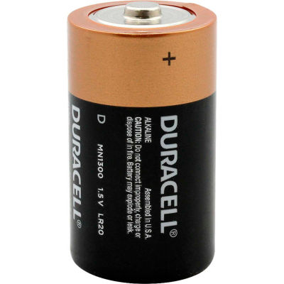 Duracell® Coppertop® D Batteries W/ Duralock Power Preserve - Pkg Qty 12
