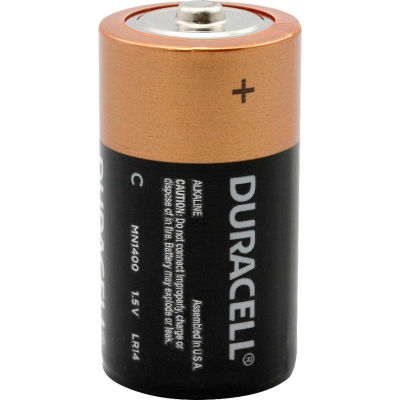 Duracell® Coppertop® C Batteries W/ Duralock Power Preserve - Pkg Qty 12
