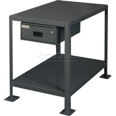 Durham MTD244830-2K195 48"W X 24"D X 30"H Machine table with drawer