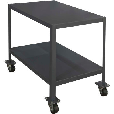 Durham MTM304836-3K295 48"W X 30"D X 36"H Machine Table with 2 Shelves