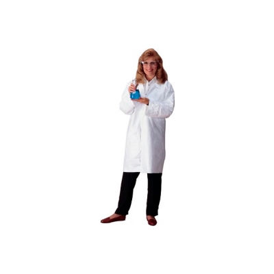 Tyvek Lab Coats, DUPONT TY210S-M - Pkg Qty 30
