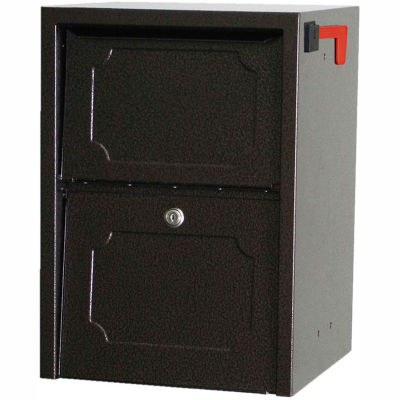 dVault Weekend Away Secure Mailbox with Vault DVJR0060 - Front Access - Copper Vein