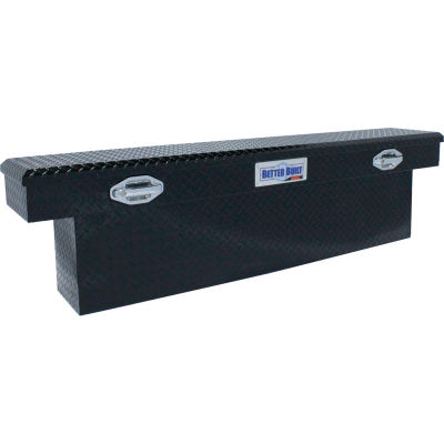 Better Built SEC Aluminum 72" Crossover Truck Box, Single Lid Narrow Black -79210904