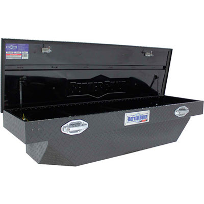 Better Built SEC Aluminum 63" Crossover Truck Box, Single Lid Universal Black - 79211055