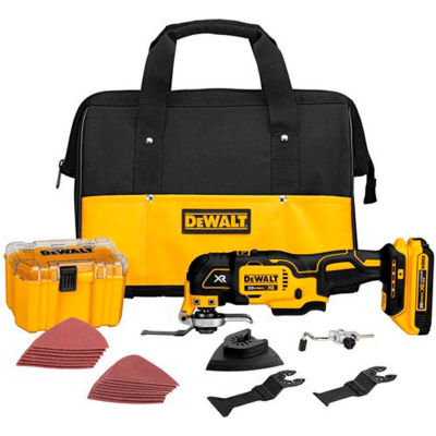 DeWALT® DCS356D1 20V MAX XR Li-Ion Oscillating Multi-Tool Kit (2.0AH)