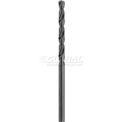 DeWALT® Aircraft Black Oxide Extended Length Drill Bit, DW1607, 1/4" Diameter, 6" Long