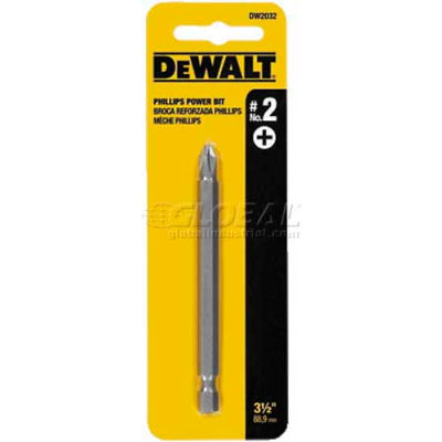 DeWALT® #2 Phillips Power Bit, DW2032, 3-1/2" Bit Length, 1/PK