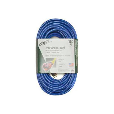 Direct Wire 12/3 Xcord Blue 100' LIT