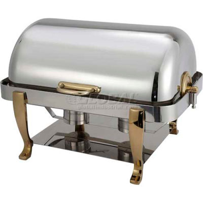Winco 108A Full-Size Chafer, 8 Qt., Roll Top