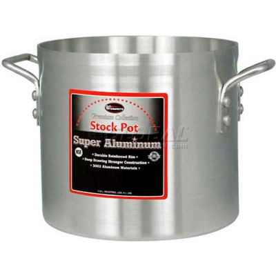Winco AXS-32 Aluminum Stock Pot