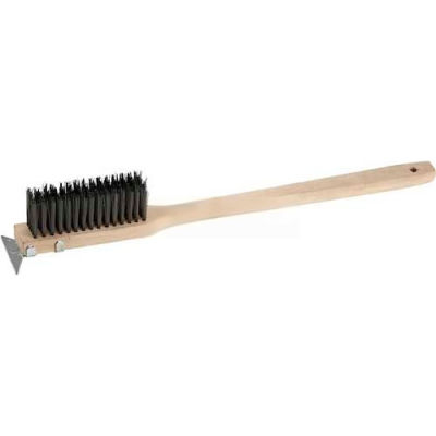 Winco BR-500 Heavy Duty Brush, Steel Wire - Pkg Qty 6