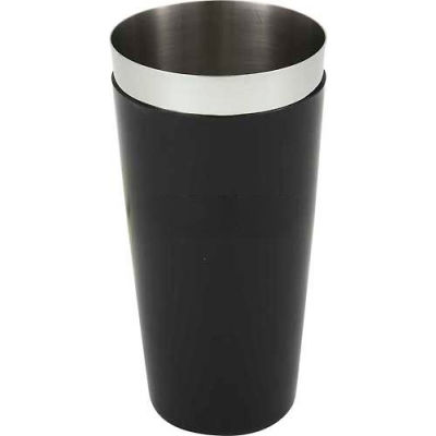 Winco BS-28P - Bar Shaker, PVC Coated, Black - Pkg Qty 24
