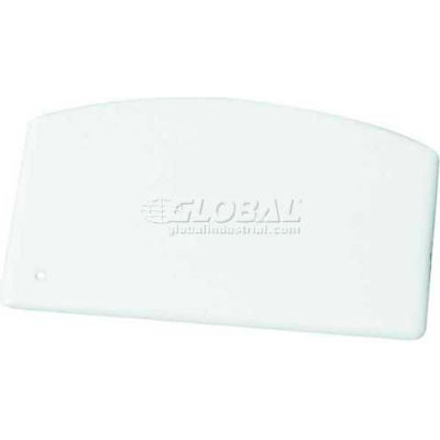Winco PDS-5 Plastic Dough Scraper, 5-1/2"L x 3-3/4"W, 12 Scrapers Per Pack