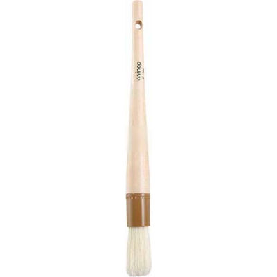 Winco WFB-10R Round Pastry/Basting Brushes, 1"W, Wood handle - Pkg Qty 24
