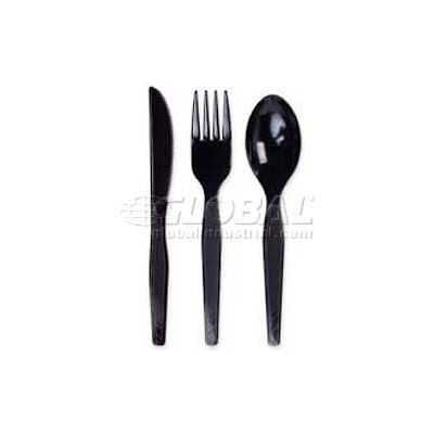 Dixie® DXEKM507 Knives, Polystyrene, Black, 100/Box