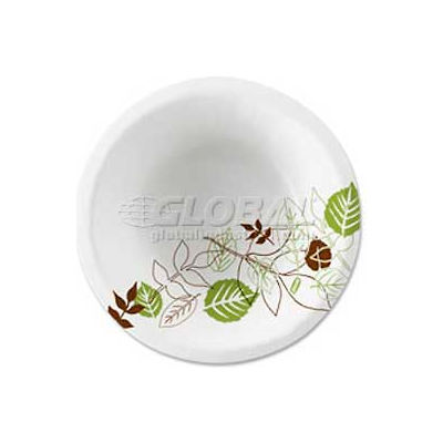 Dixie® DXESX12PATH, Pathways Paper Bowls, 12 oz., Green/Burg/Wht, 1000/Carton