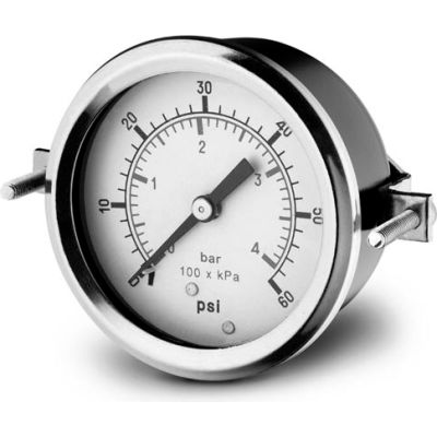 Dynamic 2 1/2 " Fluid Glycerine Filled Pressure Gage Panel 30 PSI