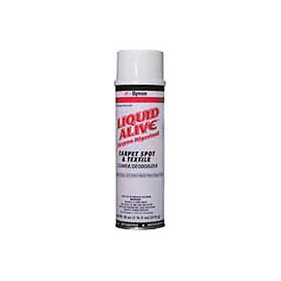 Dymon® Liquid Alive® Stain Remover/Deodorizer, 20 oz. Aerosol Can, 12 Cans - 33420