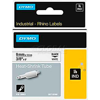Rhino 3/4" White Heat Shrink Tubes - Pkg Qty 5