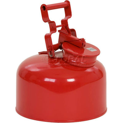 Eagle Disposal Can Galvanized - Red - 2.5 Gallons, 1423