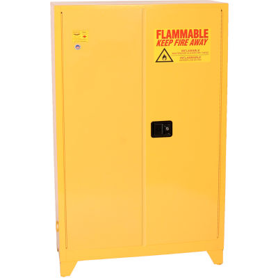 Eagle Flammable Liquid Tower™ Safety Cabinet with Manual Close - 45 Gallon