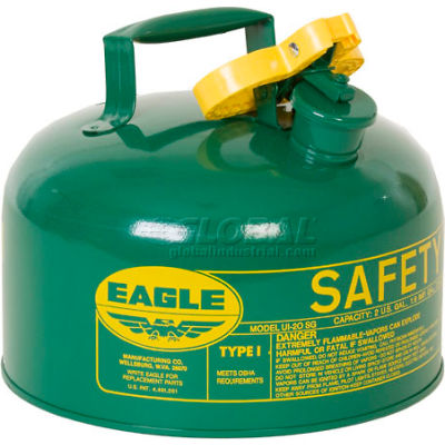 Eagle Type I Safety Can - 2 Gallons - Green