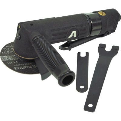 EMAX EATAG40S1P, Heavy Duty Industrial 4" Angle Grinder, 11,000 RPM, 6 CFM, 1/4" Inlet