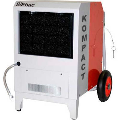 Ebac Portable Dehumidifier w/Folding Handle & Pump, 110V, 56 Pints