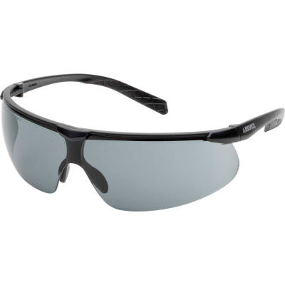 Elvex® Helium 20™ Lightweight Safety Glasses, Anti-Fog Gray Lens - Pkg Qty 12