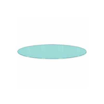 30" Diameter Glass Shelf Topper For Round Racks - Clear - Pkg Qty 2