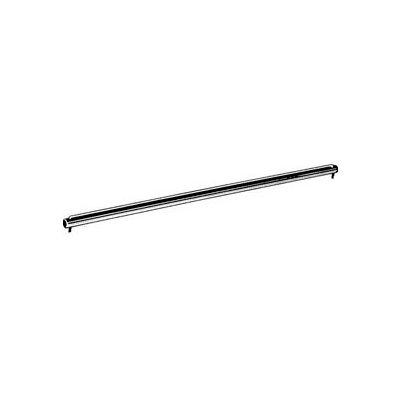 48" Straight Hangrail Black Epoxy - Min Qty 2 - Pkg Qty 2