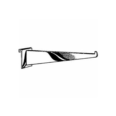 12" Shelf Bracket - Semi-Gloss Black - Pkg Qty 48