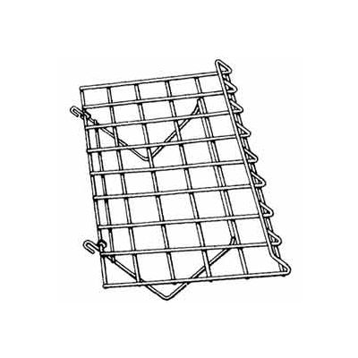 24"W x 15"D Slant Shelf W/ Front Lip - Semi-Gloss Black - Pkg Qty 4