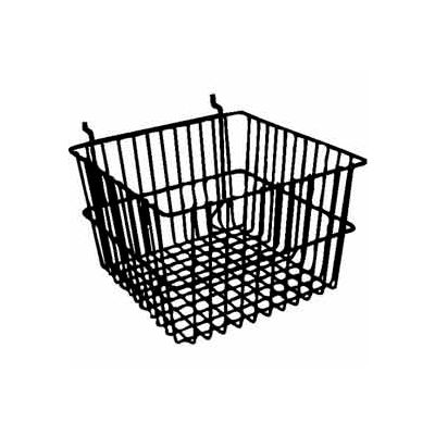 12"W X 12"D X 8"H Deep Basket - Semi-Gloss White - Pkg Qty 6