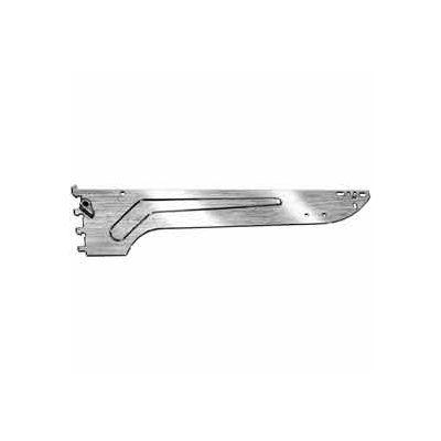 12" All-Purpose Blade Bracket - Satin Zinc - Pkg Qty 25