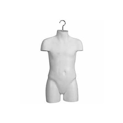 Children'S Torso - White - Pkg Qty 12