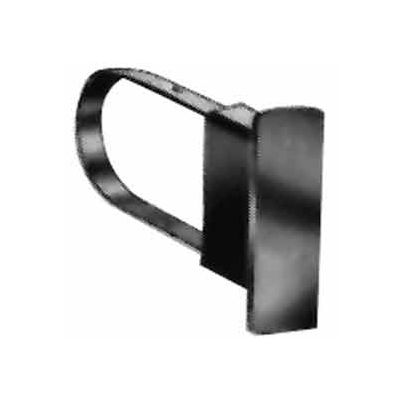 Extended End Cap For 1/2" X 1-1/2" Rectangular Tubing - Satin Chrome - Pkg Qty 100