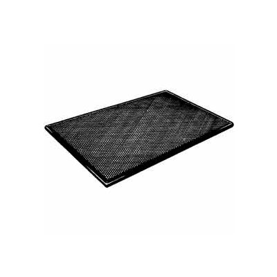 Straight Shelf W/ Bullnose - 15"W X 23"D - Glossy Black - Pkg Qty 6