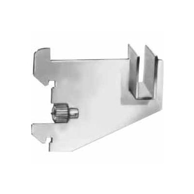 3" Blade Bracket For 1/2" X 1-1/2" Rectangular Tubing - Satin Chrome - Pkg Qty 25