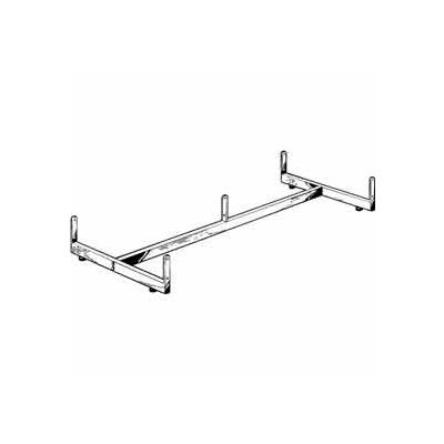 Gondola Base for Grid Panels - Chrome