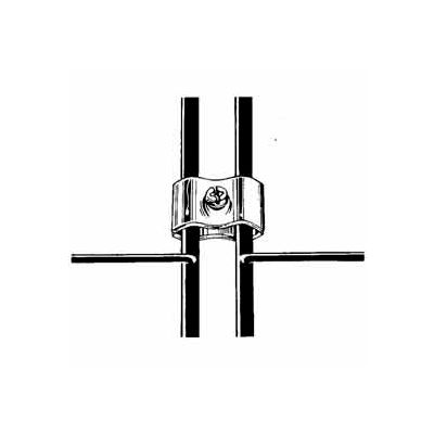 Butterfly Joining Clip - Chrome - Pkg Qty 500