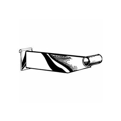 12" Hangrail Bracket For 1-1/4" Round Tubing - Chrome - Pkg Qty 24