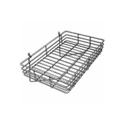 24"W X 15"D X 4-1/2"H Basket - Chrome - Pkg Qty 4