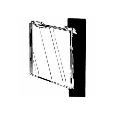 11"W X 8-1/2"H Acrylic Horizontal For Slatwall/Gridwall - Clear - Pkg Qty 24