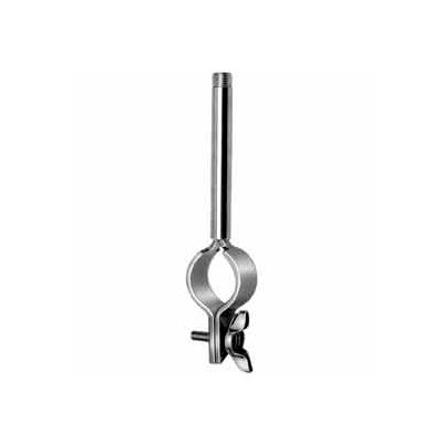 O-Style Clamp W/ 3" Stem For 1" And 1-1/16" Round Tubing - Chrome - Pkg Qty 100
